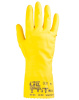 JL711 (Y) Латексные перчатки с хлопковым напылением, желтые Jeta Safety